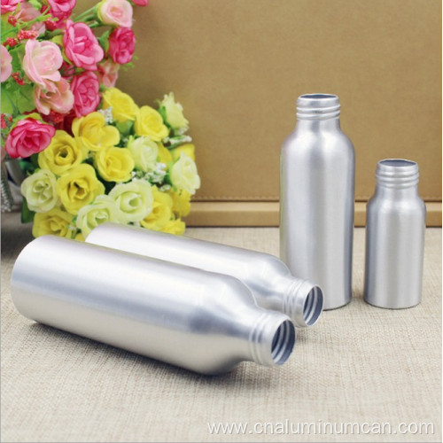 aluminum bottle with gold lid